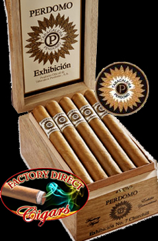 Perdomo Exhibicion No. 7 .. Connecticut ..Churchill ..NEW !